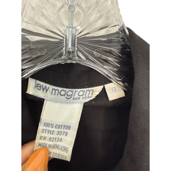 Lew‎ Magram Blouse VTG Women's Western Rodeo Beaded Heritage Native Button Up 8 - Picture 9 of 16